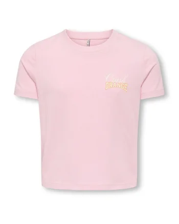 Tricou fete  15354276, Bumbac organic, Roz, Roz