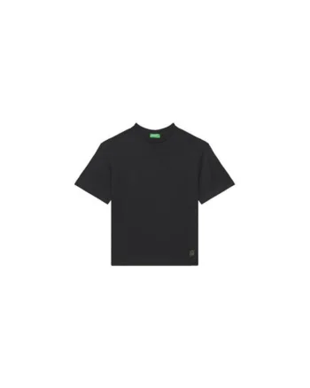 Tricou pentru baieti  35RYC10NC, Bumbac organic, Negru, Negru