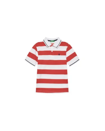 Tricou Polo baieti  39QAC301T, Bumbac, Rosu, Rosu