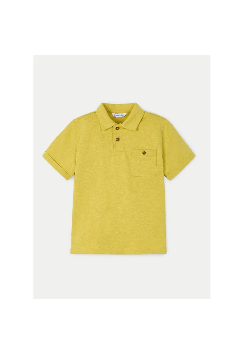 Tricou Polo baieti  3109, Bumbac, Galben, Galben