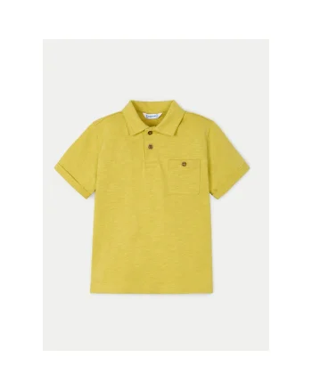Tricou Polo baieti  3109, Bumbac, Galben, Galben
