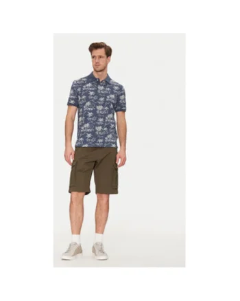Tricou polo barbati  2014058, Bumbac, Bleumarin, Bleumarin