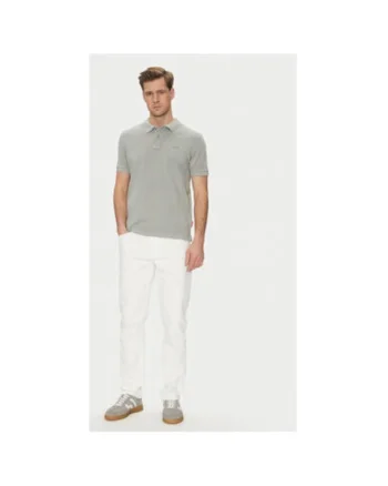 Tricou polo barbati  10019371 30045619, Bumbac organic, Gri, Gri