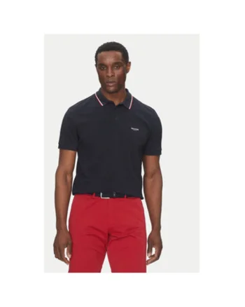 Tricou polo barbati  74018690, Bumbac, Bleumarin, Bleumarin