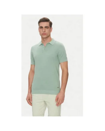 Tricou Polo barbati  INVORM 30-485, Bumbac/Poliester, Verde, Verde
