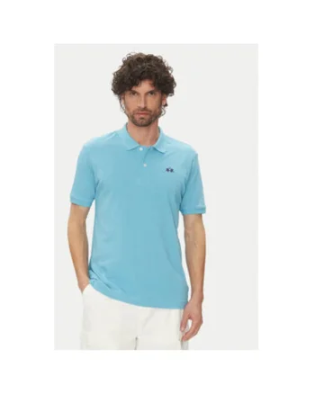 Tricou polo barbati  PK031, Bumbac, Albastru deschis, Albastru deschis