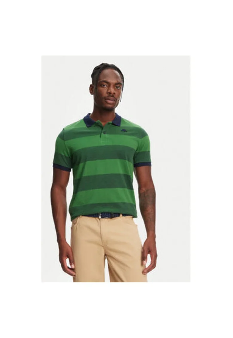 Tricou polo barbati  64126KW, Bumbac, Verde, Verde