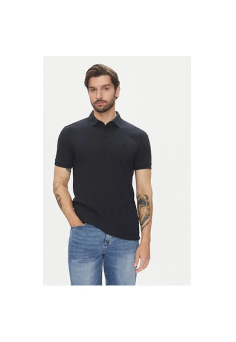 Tricou Polo barbati  30-404020, Bumbac/Poliester, Bleumarin, Bleumarin