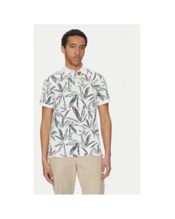 Tricou polo barbati  1045706, Bumbac, Alb, Alb