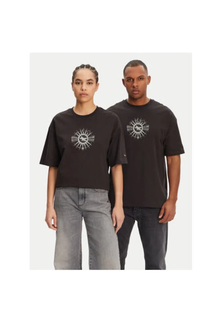Tricou Unisex  630092, Bumbac/Bumac reciclat, Negru, Negru