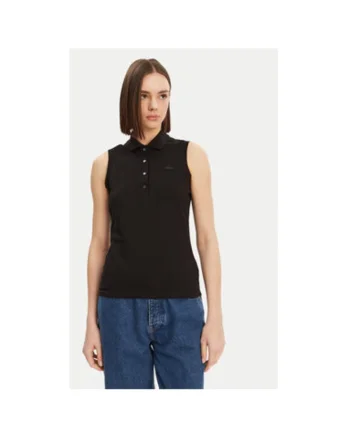 Tricou Polo dama  PF5445, Bumbac, Negru, Negru