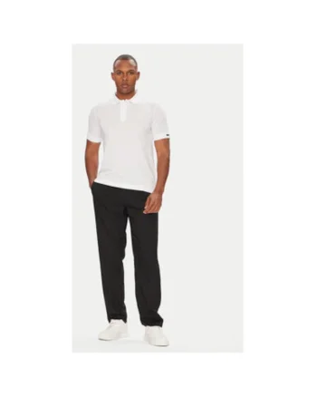 Tricou polo barbati  C5 21344.2144, Bumbac, Alb, Alb