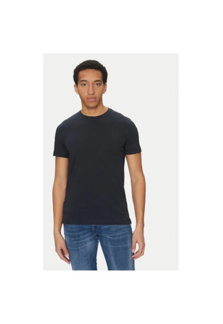 Tricou barbati  M5510C-T3243, Bumbac, Bleumarin, Bleumarin