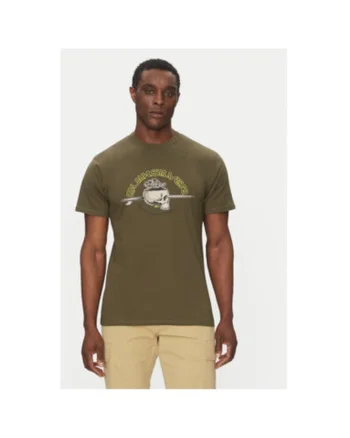Tricou barbati  EQYZT08056-CRE0, Bumbac, Verde, Verde
