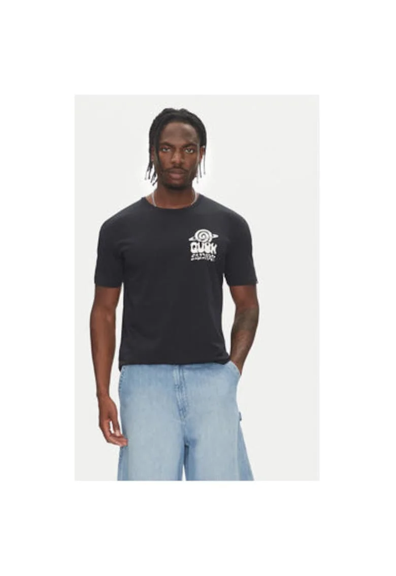 Tricou barbati  EQYZT08053, Bumbac, Negru, Negru