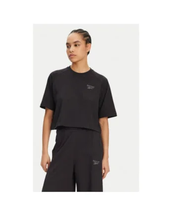 Tricou dama  100214092, Bumbac, Negru, Negru