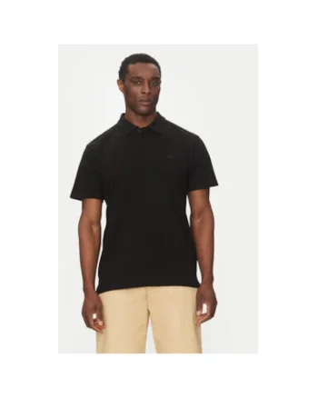 Tricou polo barbati  EQYKT04375-KVJ0, Bumbac, Negru, Negru