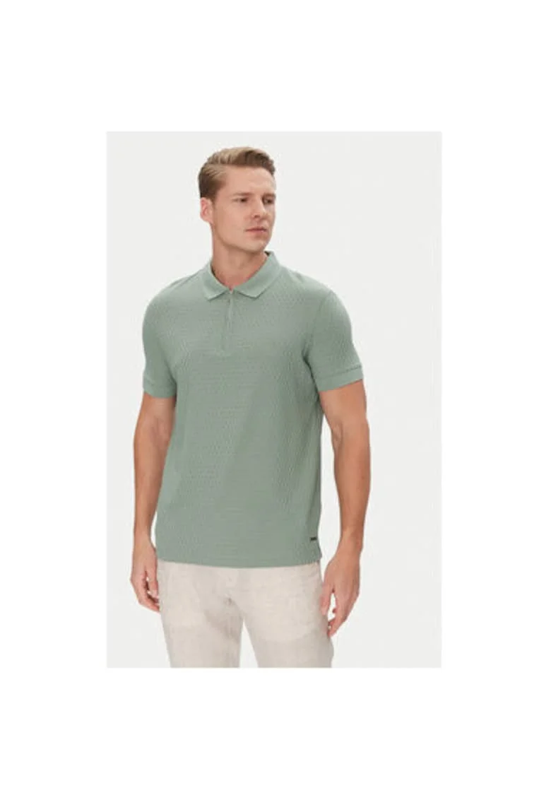 Tricou polo barbati  10019308 30045546, Bumbac, Verde, Verde