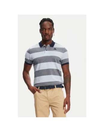 Tricou polo barbati  64126KW, Bumbac, Albastru, Albastru