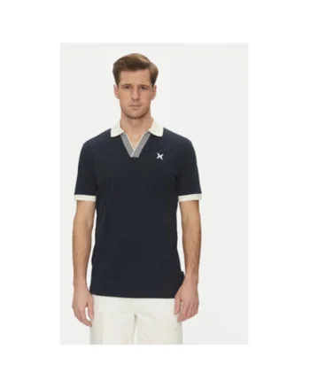 Tricou polo barbati  UMP25168PO, Bumbac, Bleumarin, Bleumarin