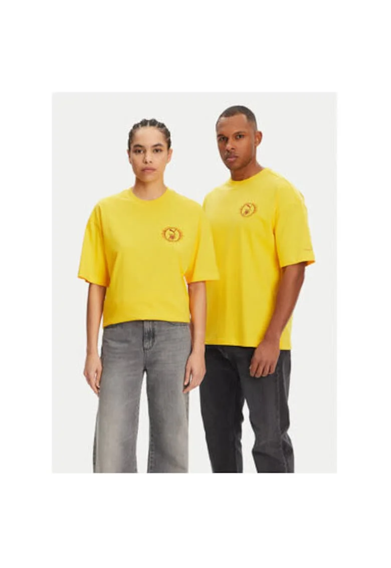Tricou Unisex  630092, Bumbac/Bumac reciclat, Galben, Galben
