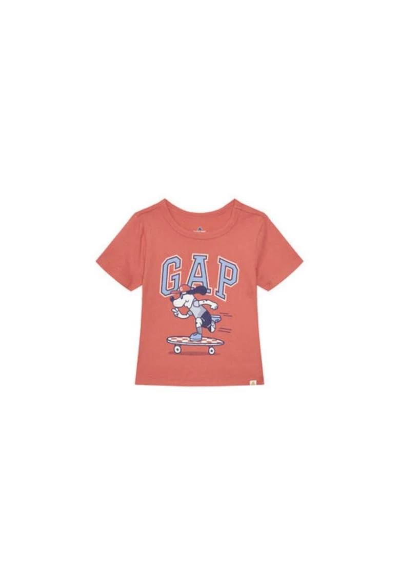 Tricou pentru baieti  738060-00, Bumbac, Corai, Rosu deschis