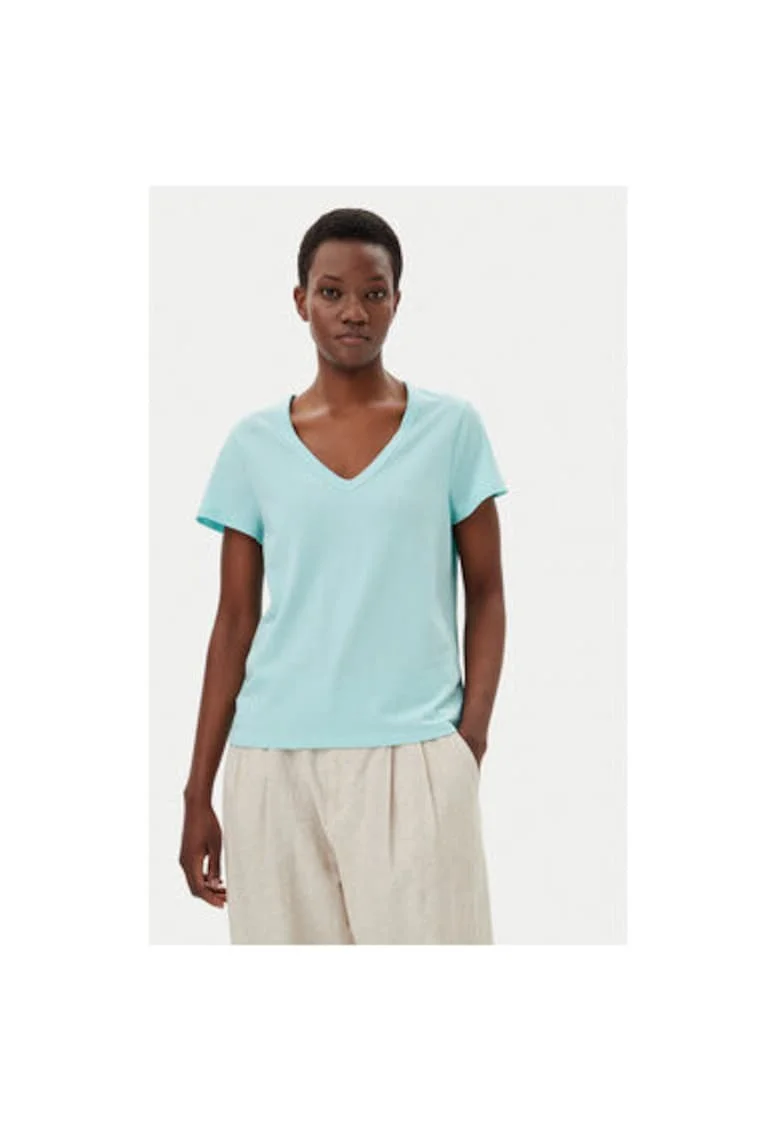 Tricou dama  723631-06, Bumbac, Verde, Verde