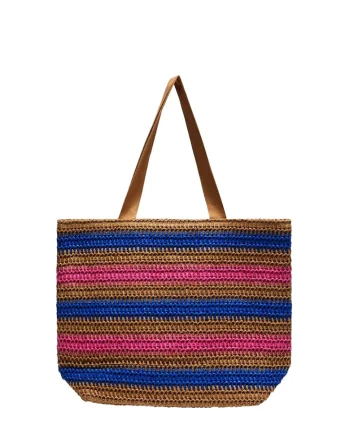 Geanta dama  Celuloza, 49x36cm, Multicolor