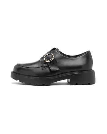 Pantofi de piele cu toc masiv Pauline, Negru