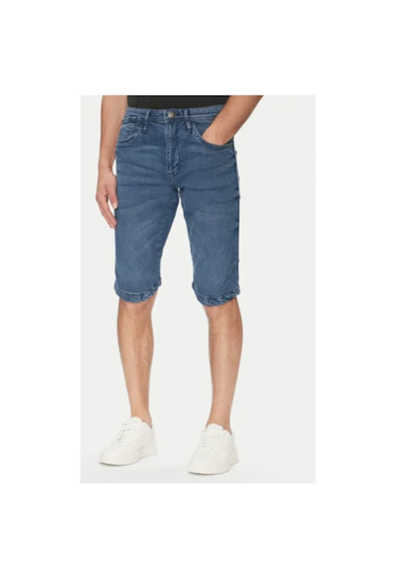 Pantaloni scurti din denim barbati  INKEM 70-172, Bumbac, Albastru, Albastru