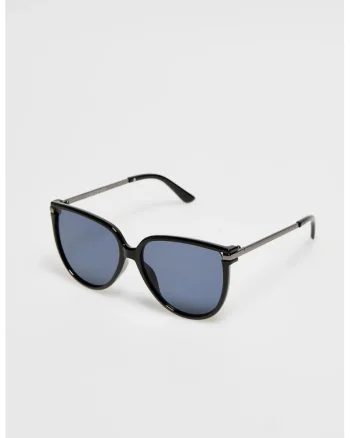 Ochelari de soare  negri, lentile uniforme, UV 400,