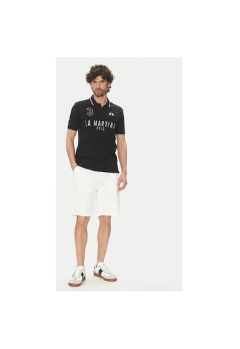 Tricou polo barbati  MAP320 PK001, Bumbac, 46745, Negru