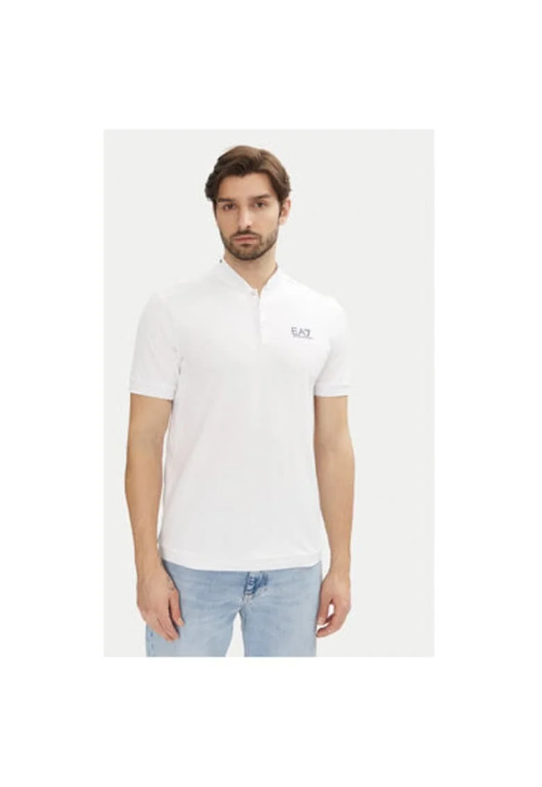 Tricou polo barbati  Emporio Armani, 7M000183 AF13511, Bumbac, 467945, Alb