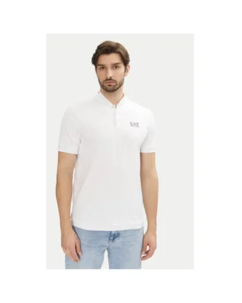 Tricou polo barbati  Emporio Armani, 7M000183 AF13511, Bumbac, 467945, Alb