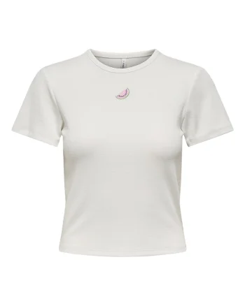 Tricou dama  15350554, Poliester/Viscoza, 46794, Alb