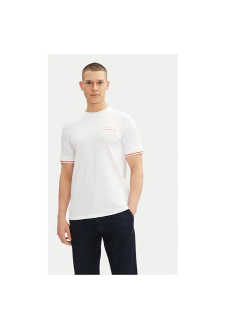 Tricou barbati  755020 552221, Bumbac, 54397, Alb