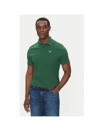 Tricou Polo barbati  MML0358OL72, Bumbac, 67977, Verde