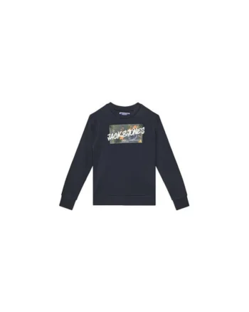 Bluza baieti Jack Jones Junior, Bleumarin
