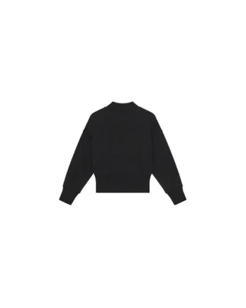 Bluza fete  BV4A90-Z0081, Bumbac, Negru, Negru