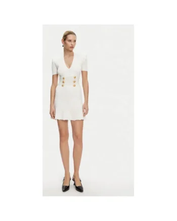 Rochie Dama,  305313812, Viscoza, Poliester - 46945, Alb