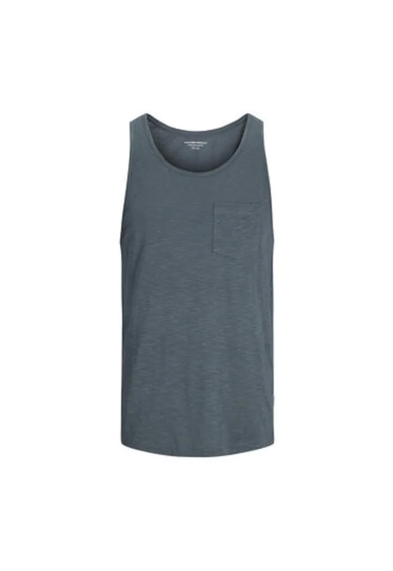 Maiou barbati Jack Jones, 12273165, Bumbac, Gri, Gri