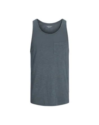 Maiou barbati Jack Jones, 12273165, Bumbac, Gri, Gri