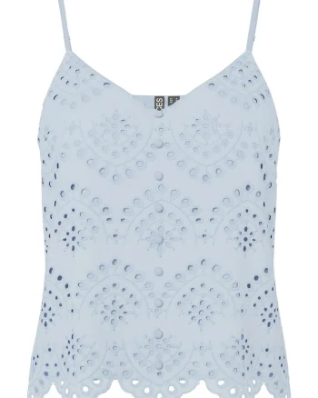 Top dama  17156563, Bumbac, Albastru deschis, Albastru deschis