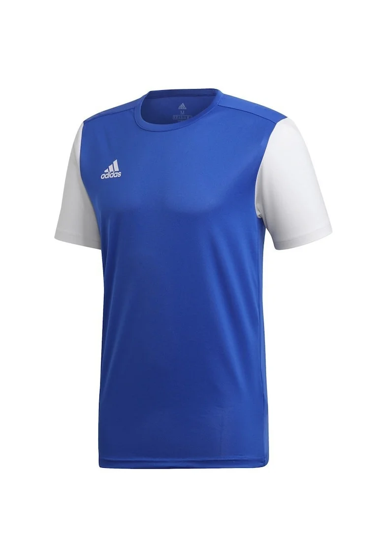 Tricou pentru copii,  Estro, Poliester, Albastru/Alb, 128 CM