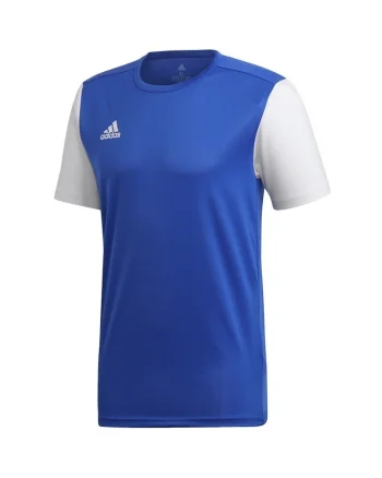 Tricou pentru copii,  Estro, Poliester, Albastru/Alb, 128 CM