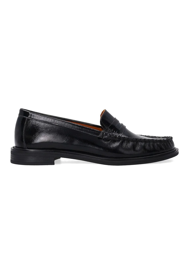 Pantofi tip loafer lacuiti