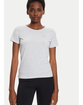 Tricou dama,  303942489, Bumbac, Gri, Gri