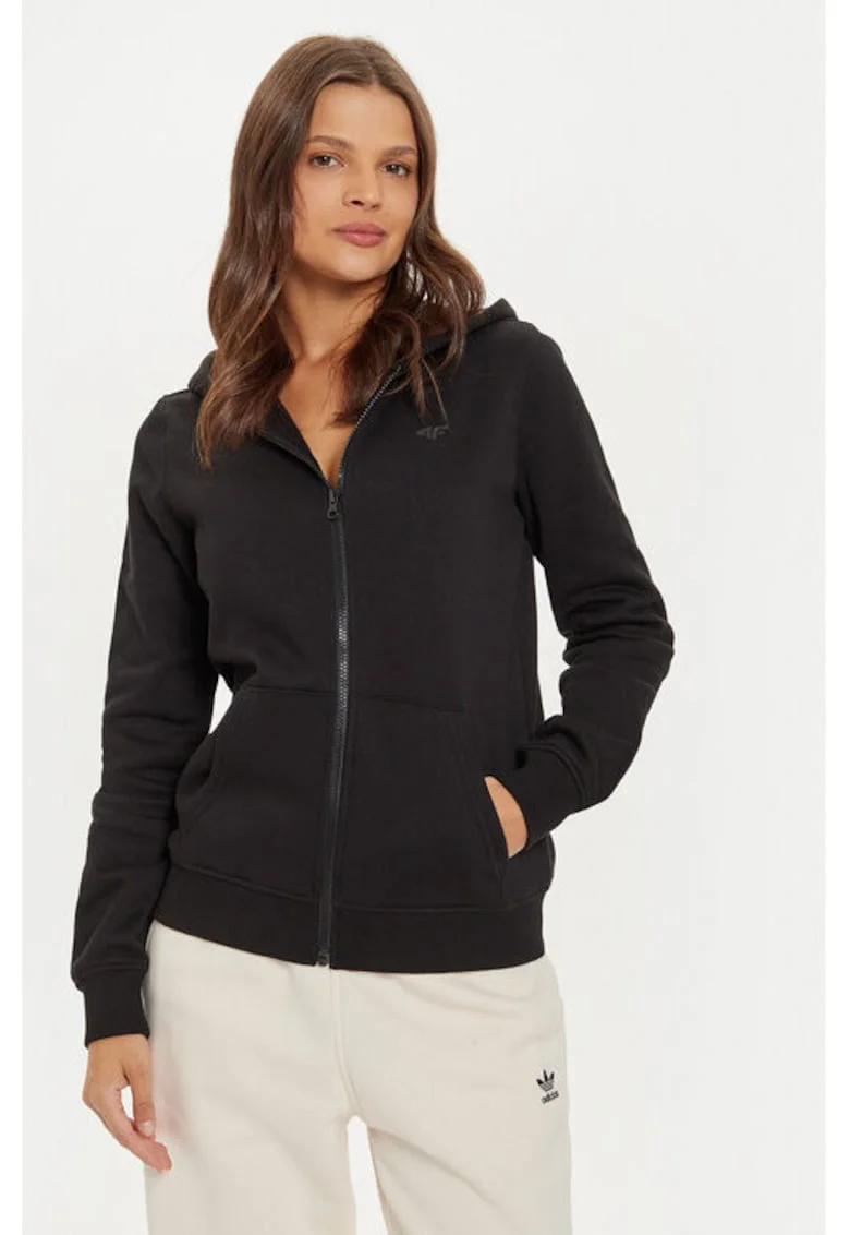 Bluza dama,  303942458, Bumbac/Poliester, Negru, Negru