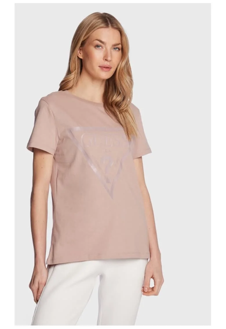 Tricou dama,  092895, Roz, Bumbac,