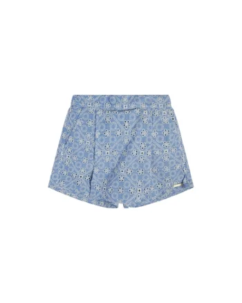 Pantaloni scurti copii,  Poliester, Albastru, Albastru
